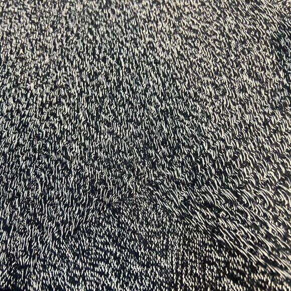 Black and white Calvin Klein flare bottom gathered waist large - Picture 9 of 11